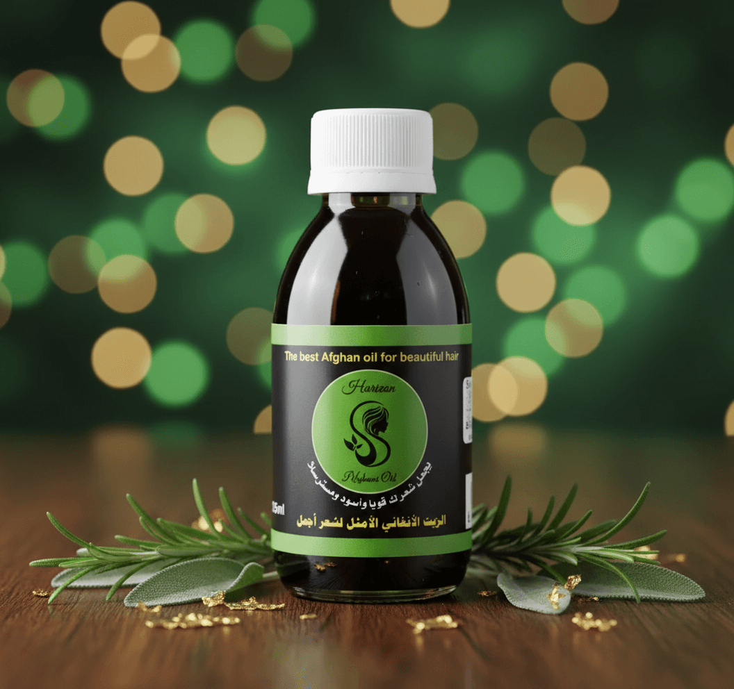 عرض زيت أفغاني ومشط محترف مع شحن مجاني وعناية فريدة للشعر